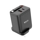 GaN Charger with Retractable Cable – Compact & High-Efficiency Fast Charging