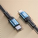 PowerLine PD 30W – High-Speed Braided USB-C to Lightning Cable