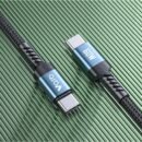 PowerLine PD 60W – High-Speed Braided USB-C to USB-C Cable